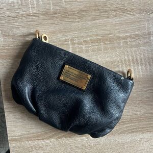 Marc by Marc Jacobs Black Leather Clutch Bag